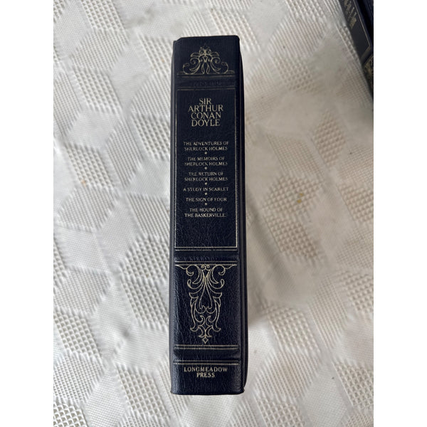 The Works of Sir Arthur Conan Doyle Bonded Leather 1984 Complete & Unabridged