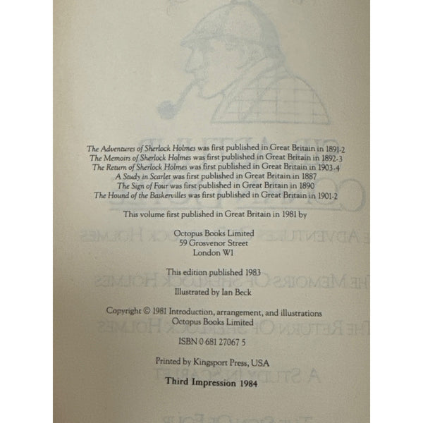 The Works of Sir Arthur Conan Doyle Bonded Leather 1984 Complete & Unabridged