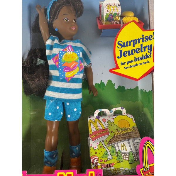 McDonalds Happy Meal Janet Doll 1993 Mattel Includes Surprise Jewelry 11477 NIB