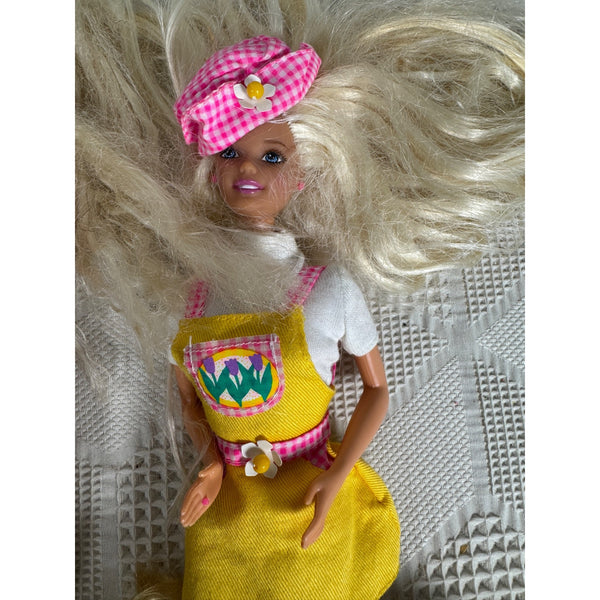 Vintage Barbie Dolls Lot Of 7 With Mixed Outfits and Accessories 1990 to 2000