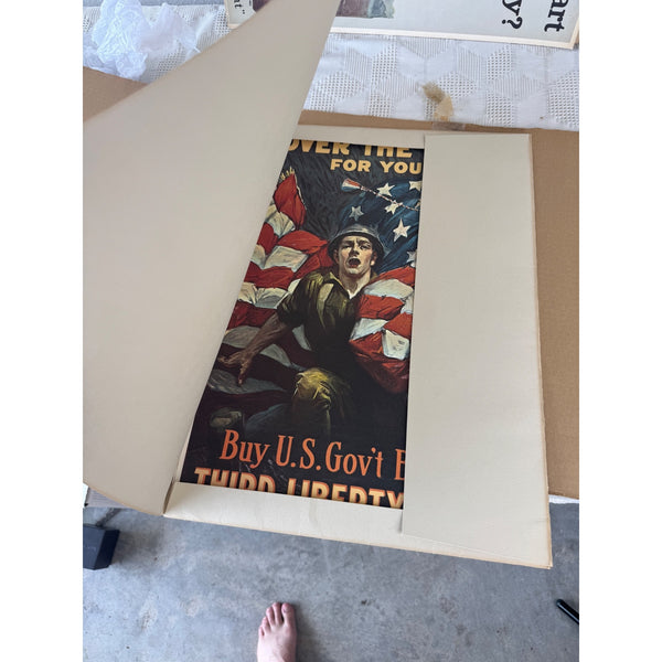World War I Poster Portfolio by LIFE Editors 8 Reprints U S Americana prints 1964