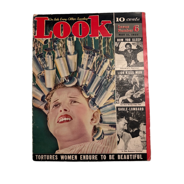 Vintage Look Magazine May 11 1937 Collectors Historical Periodical