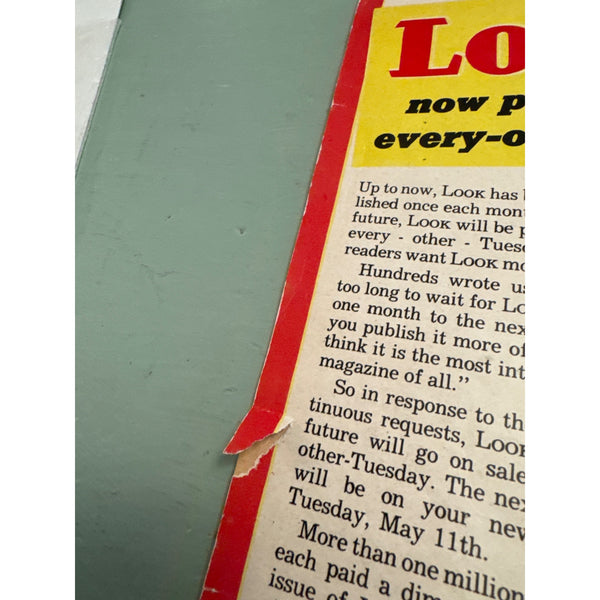 Vintage Look Magazine May 11 1937 Collectors Historical Periodical