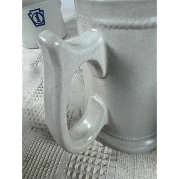 Vintage Pfaltzgraff Yorktown Blue Eagle Stoneware Beer Stein Mug 286M