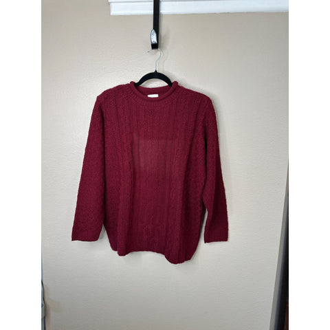 Bobbie Brooks Womens Red Sweater