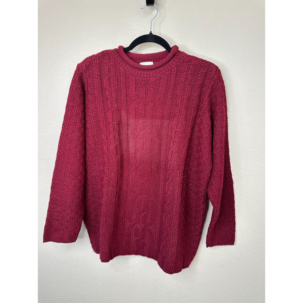 Bobbie Brooks Womens Red Sweater