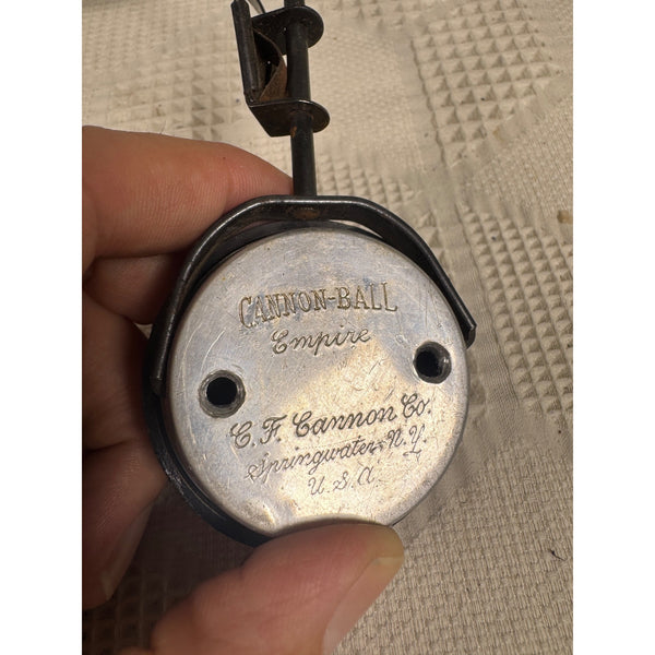 Vintage Cannon Ball Empire Headphones By CF Cannon Co For Parts Or Display Only