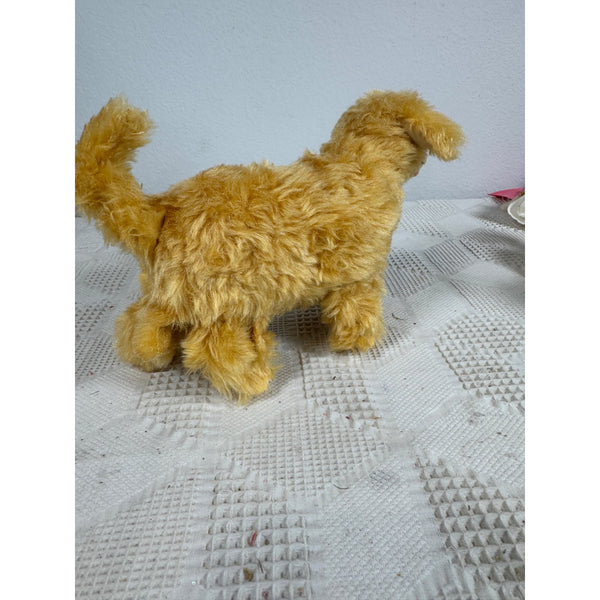 Vintage 1997 Barbie Ginger Walking Toy Dog Battery Operated Plush Collectible