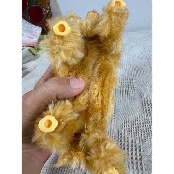 Vintage 1997 Barbie Ginger Walking Toy Dog Battery Operated Plush Collectible