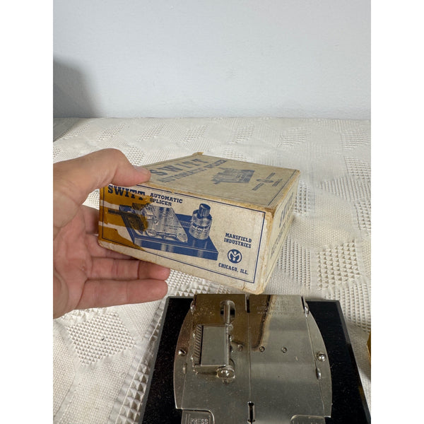 Switt Automatic Splicer by Mansfield Industries w Box Vintage Film Editing Tool