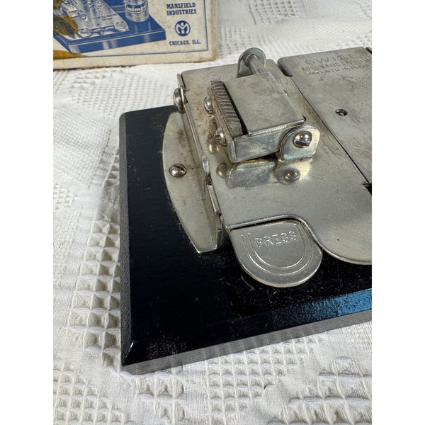 Switt Automatic Splicer by Mansfield Industries w Box Vintage Film Editing Tool