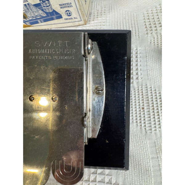 Switt Automatic Splicer by Mansfield Industries w Box Vintage Film Editing Tool