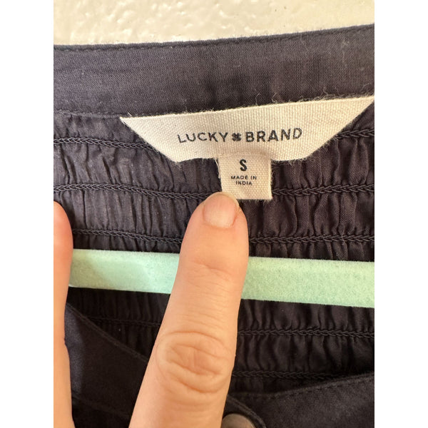 Lucky Brand Women's Black Blouse