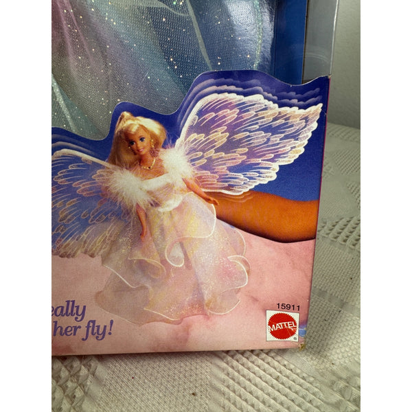Angel Princess Barbie Doll 1996 Mattel w Glittery Wings Gown Vintage 15911 NIB