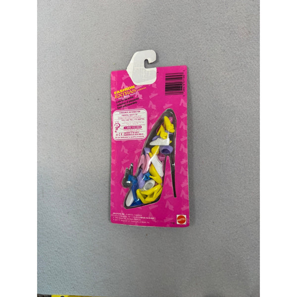 Barbie Fashion Extras Big Fun Shoes Accessory Pack Mattel Pink Vintage 1990s NWB