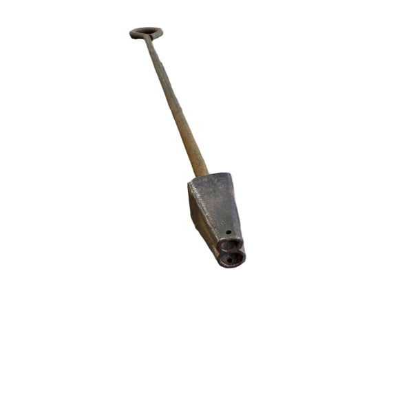 Antique Branding Iron with 8 Logo for Horn Branding