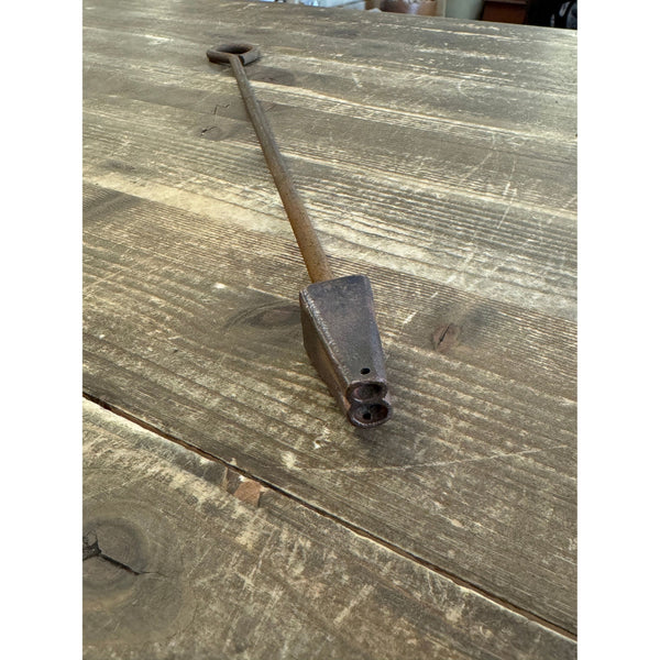 Antique Branding Iron with 8 Logo for Horn Branding