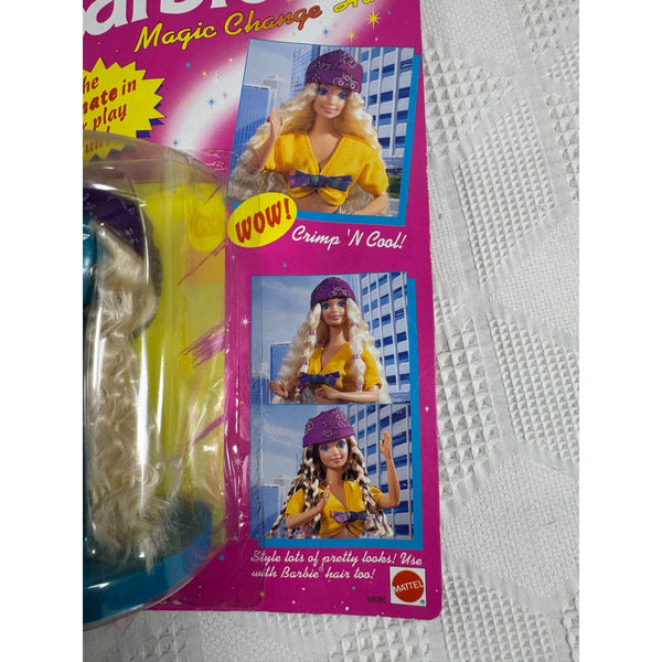Barbie Magic Change Hair Crimp N Cool Styling Accessory 1993 Mattel 68090 NIB