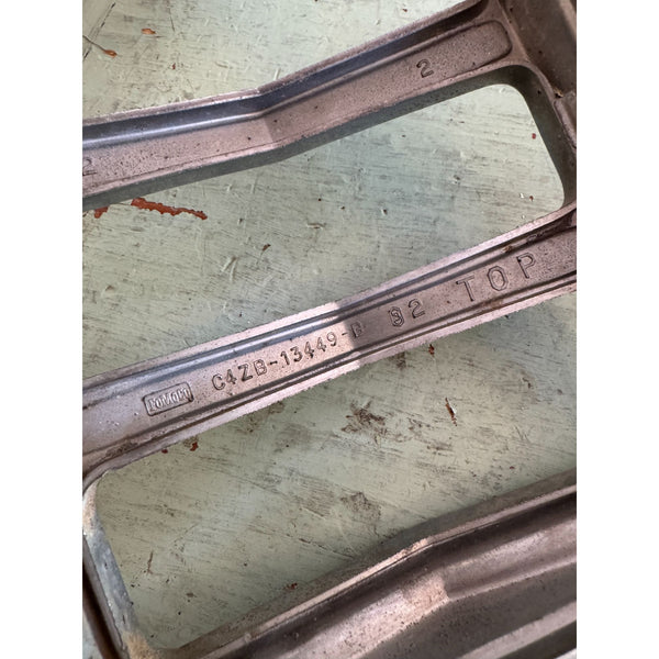 Title: Pair Of 1964-1966 Vintage Mustang Taillight Bezels & Lens C4ZB-13449-B OEM