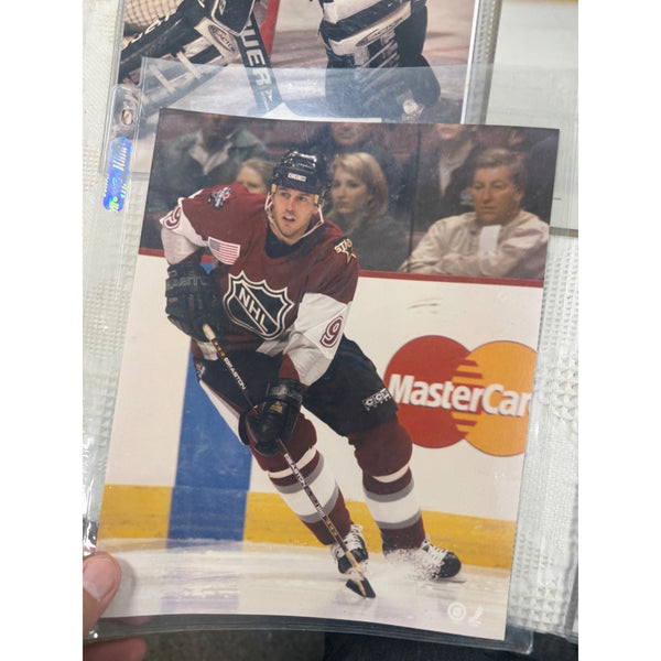 Rare Manny Fernandez Autographed Dallas Stars Photo and Hockey Photo Collection