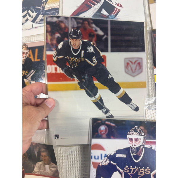 Rare Manny Fernandez Autographed Dallas Stars Photo and Hockey Photo Collection