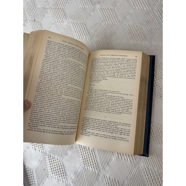 Great American Short Stories Bonded Leather Hardcover 1984 by Longmeadow Press