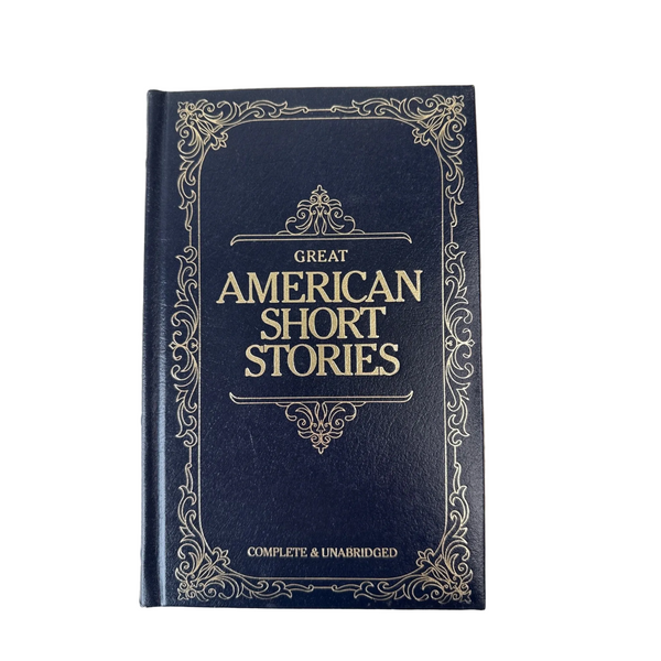 Great American Short Stories Bonded Leather Hardcover 1984 by Longmeadow Press
