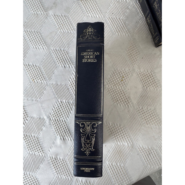Great American Short Stories Bonded Leather Hardcover 1984 by Longmeadow Press