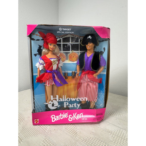 Halloween Party Barbie & Ken Gift Set 1998 Special Edition Mattel 12155 NIB