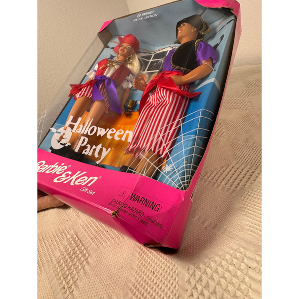 Halloween Party Barbie & Ken Gift Set 1998 Special Edition Mattel 12155 NIB
