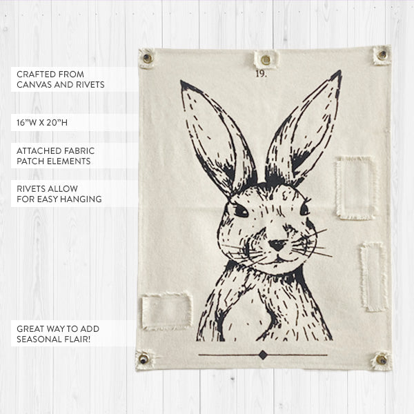 Mr. Rabbit Fabric Wall Art specifications