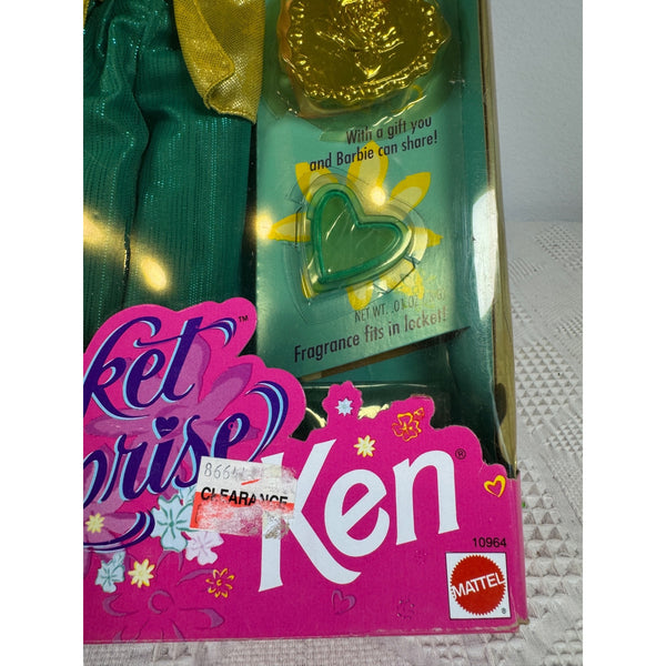 Barbie Locket Surprise Ken Doll 1993 Mattel Vintage 10964 NIB