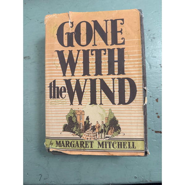 Gone With The Wind Margaret Mitchell Hardcover Macmillan Spring Novels Edition