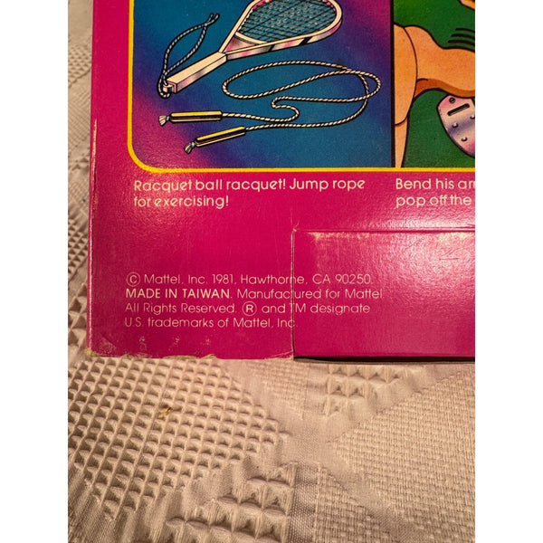 All Star Ken Doll 1981 By Mattel Includes 6 Sports Items Vintage Toy 3553 NIB