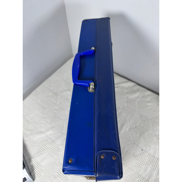 Vintage 1964 Barbie and Midge Doll Carrying Case Blue w Storage Compartments
