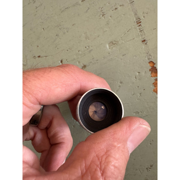 Vintage Elgeet Cine Tel Pair of Camera Lenses in Original Lined Box