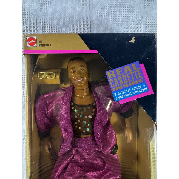 MC Hammer Doll Vintage 1991 Mattel Rock Express With Real Cassette Tape 1090 NIB