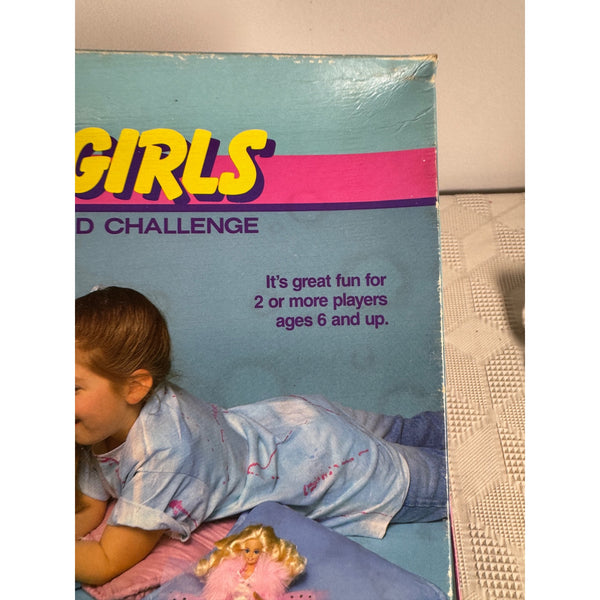 Barbie Just Us Girls Board Game Vintage 1989 By Cardinal Complete Set Retro