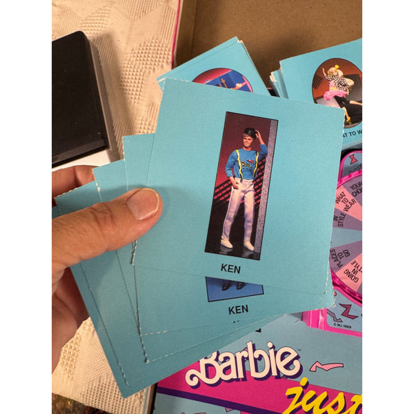 Barbie Just Us Girls Board Game Vintage 1989 By Cardinal Complete Set Retro