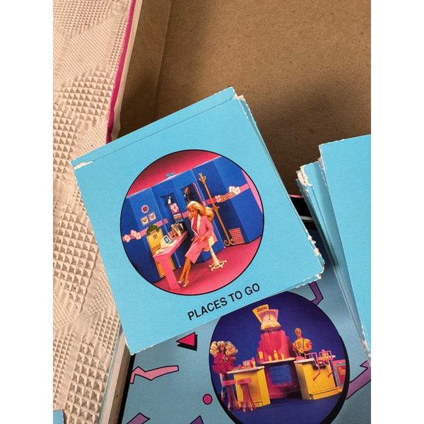 Barbie Just Us Girls Board Game Vintage 1989 By Cardinal Complete Set Retro