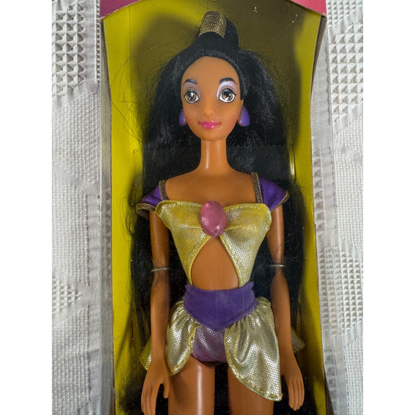 Disney Aladdin Water Jewel Magic Jasmine Doll 1993 Mattel 11272 NIB