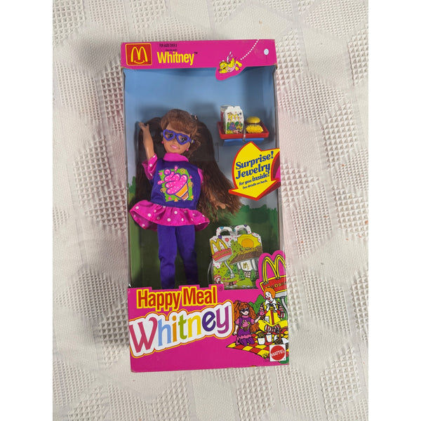 McDonalds Happy Meal Whitney Doll 1993 By Mattel With Surprise Jewelry 11476 NIB