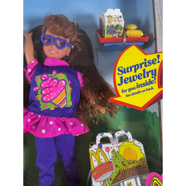 McDonalds Happy Meal Whitney Doll 1993 By Mattel With Surprise Jewelry 11476 NIB