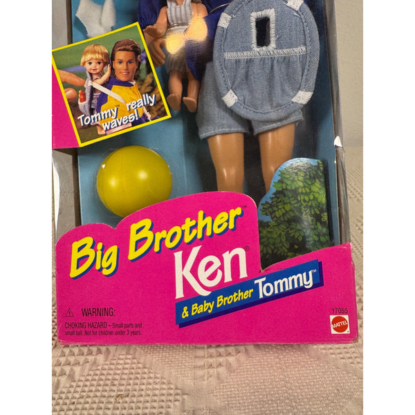 Big Brother Ken and Baby Brother Tommy Doll Set Vintage 1996 Mattel 17055 NIB