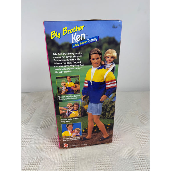 Big Brother Ken and Baby Brother Tommy Doll Set Vintage 1996 Mattel 17055 NIB