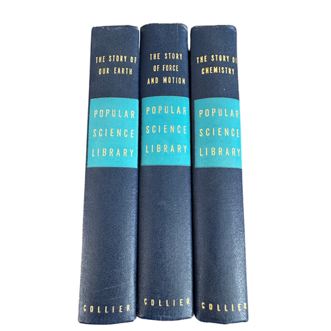 1954 Popular Science Library Set of 3 