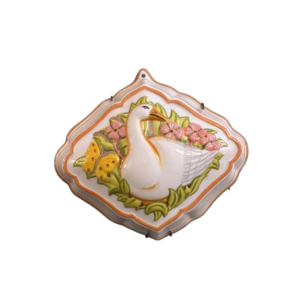 Le Cordon Bleu Franklin Mint 1986 Goose Motif Wall Hanging Mold