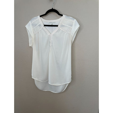 Daniel Rainn Womens Off-White Blouse