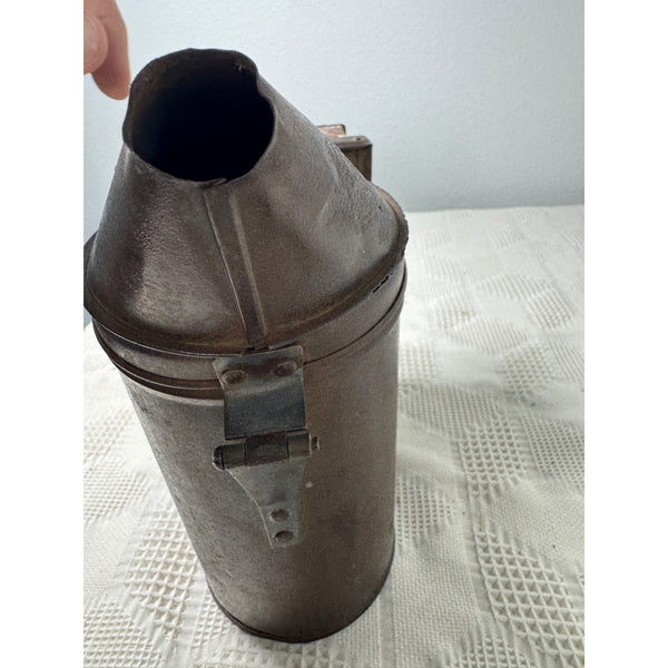 Vintage Woodman Bingham Bee Smoker With Leatherette Bellows and Metal Body