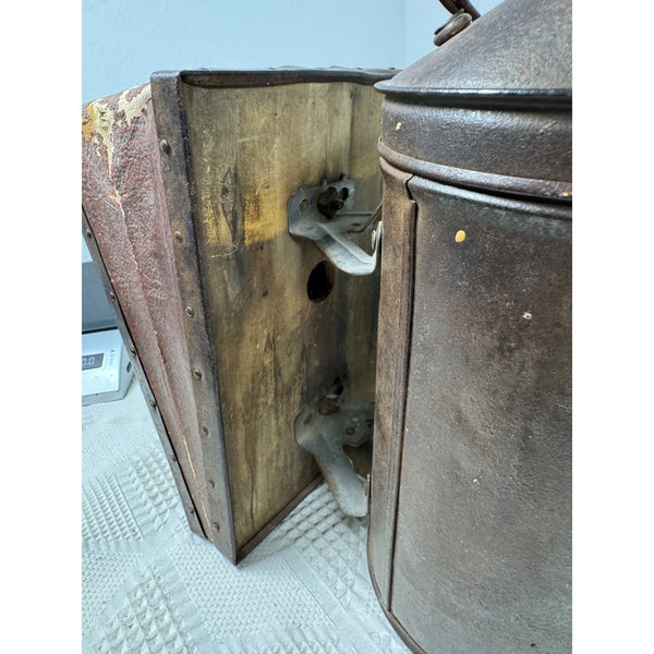 Vintage Woodman Bingham Bee Smoker With Leatherette Bellows and Metal Body